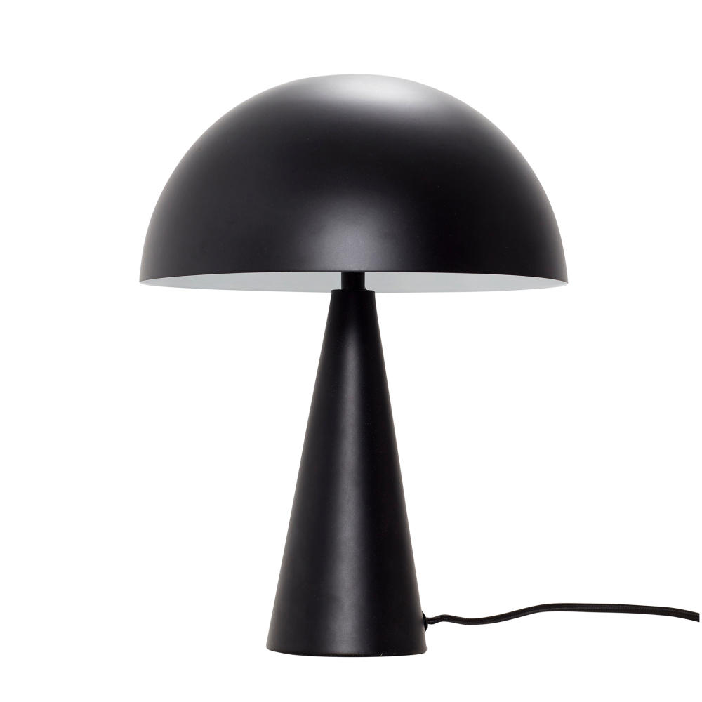 Mush bordslampa, Black, mini 34 cm
