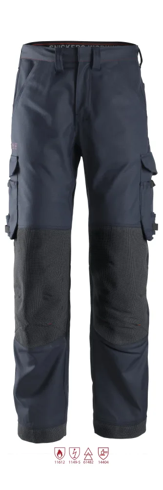 Snickers Workwear 6362 ProtecWork Arbetsbyxa marinblå 96