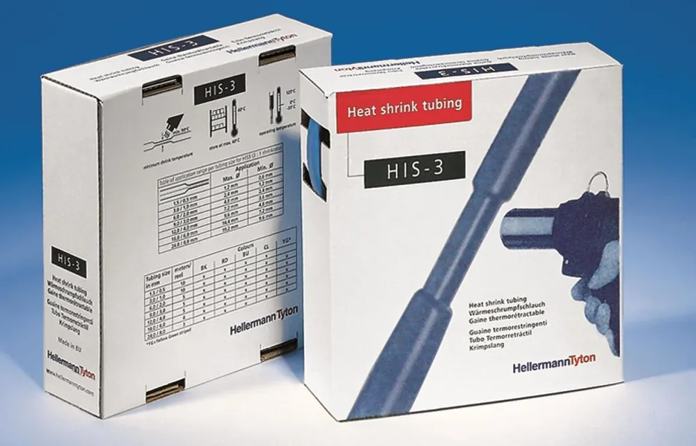 Hellermann Tyton HIS-3 Krympslang 12/4 mm, 5 m Röd