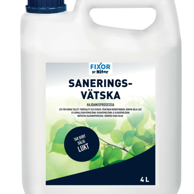 SANERINGSVÄTSKA FIXOR NATUR 4L