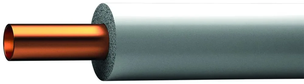Cupori 150 Kopparrör värmeisolerat, 25 m ring 18 x 1,0 mm