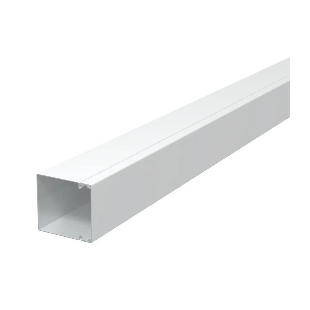 Obo Bettermann 6248640 Matarkanal elförzinkad, polarvit, 2 m 150 x 60 mm
