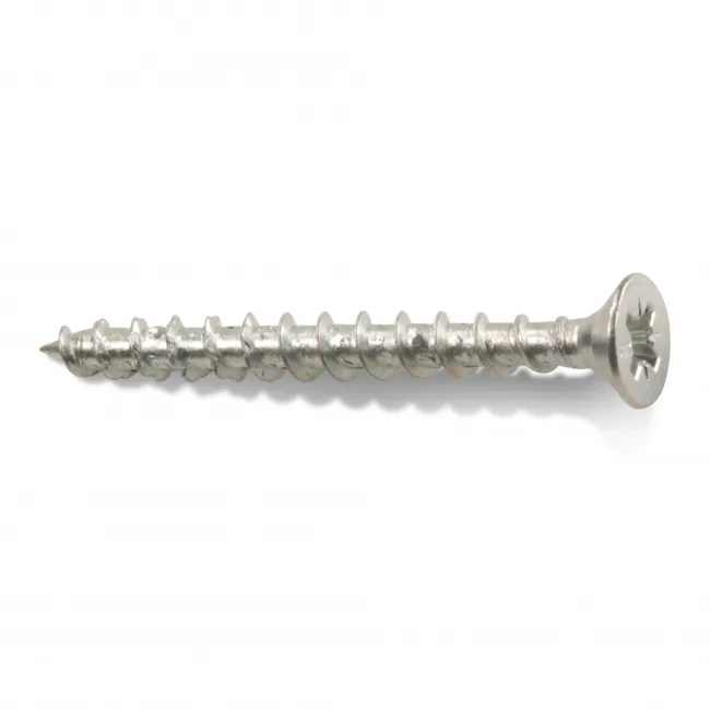 Heco 9601010 Träskruv TFX, förzinkad 5,0 x 40 mm, 10-pack