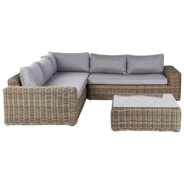 Loungegrupp Palermo Brun/grå