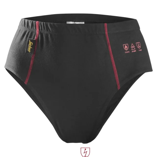 Snickers Workwear 9466 ProtecWork Trosa svart, flamskydd 3XL