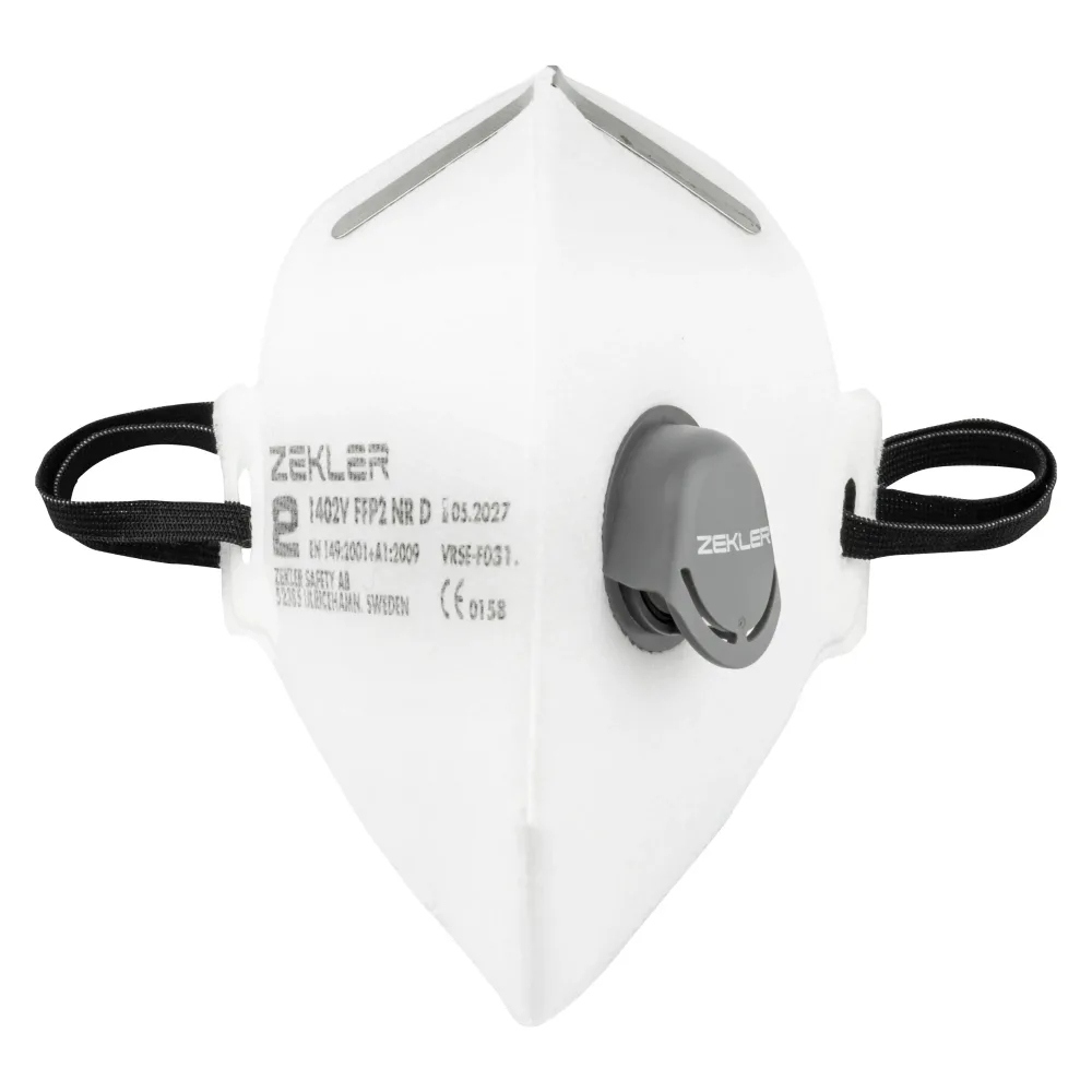 Zekler 1402V Halvmask filtrerande 3-pack