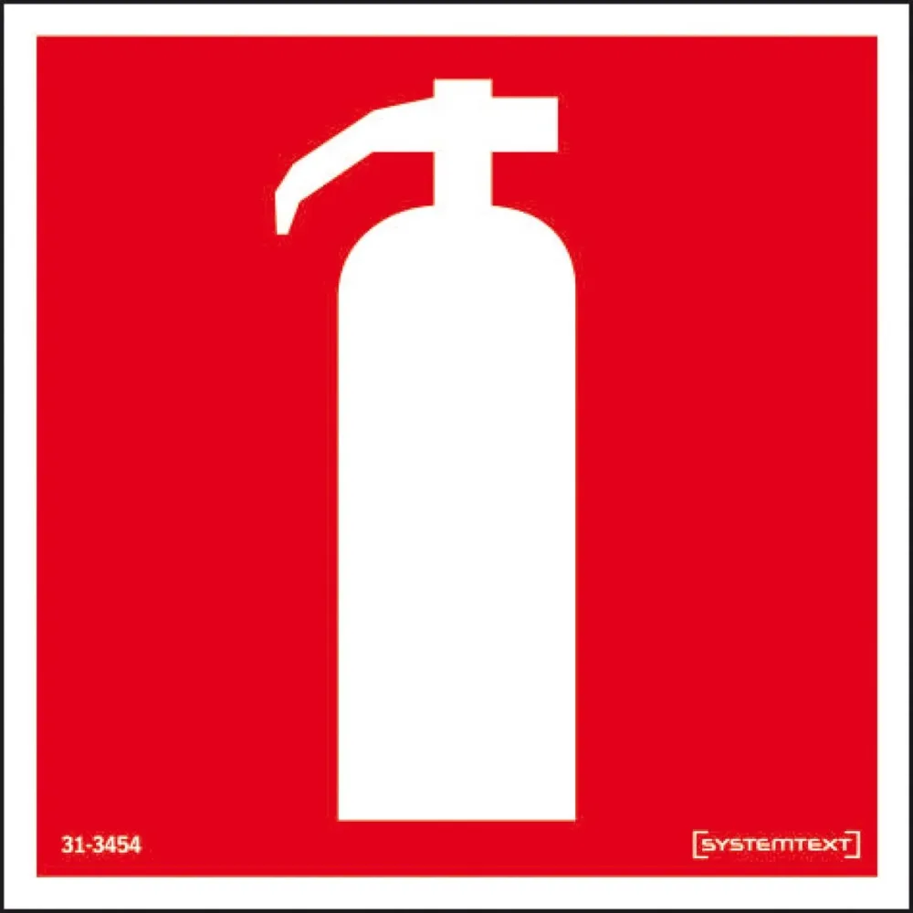 Systemtext 313454 Brandskylt