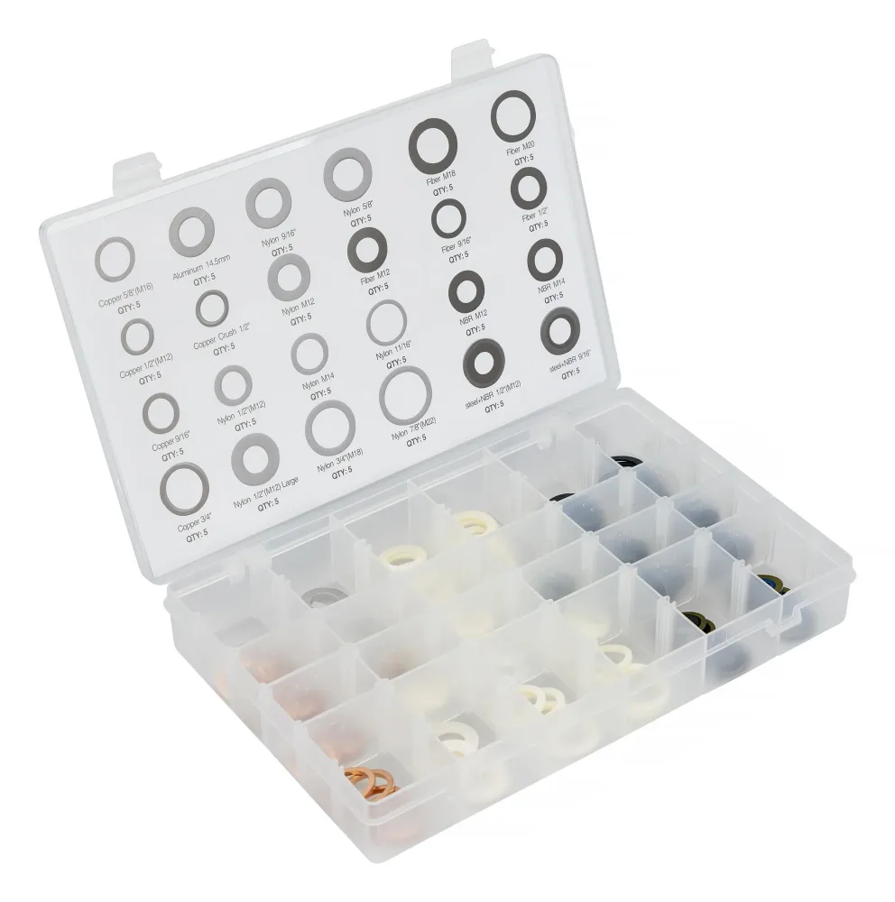 PELA 508705 Oljepluggspackning sats, 120 delar