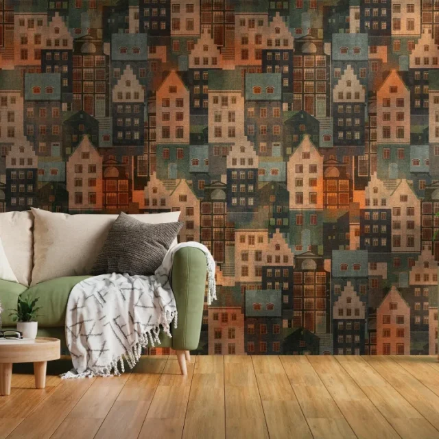 Living Walls Metropolitan Stories III 391821 Tapet Multi