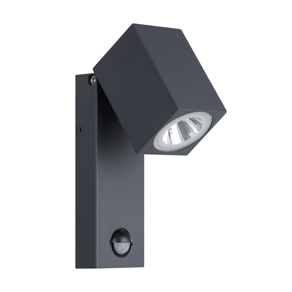 Utvändig vägglampa Sakeda med sensor