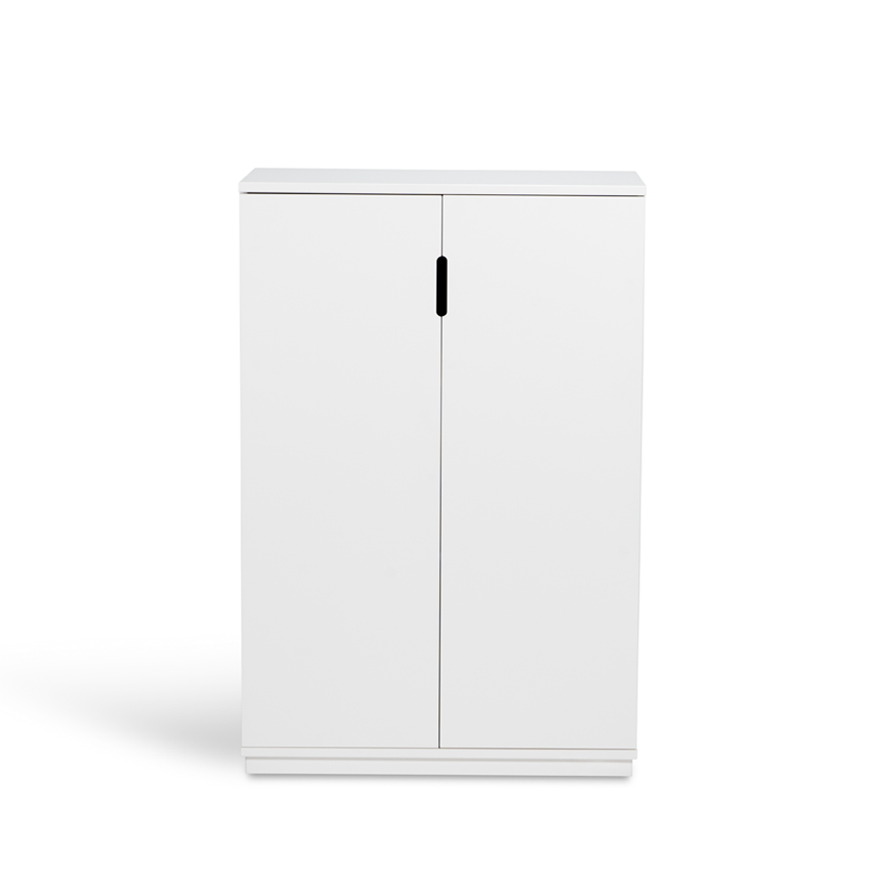 Aoko skåp 120 cm, Vitlack