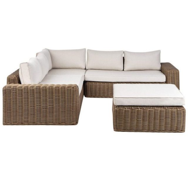 Loungegrupp Palermo Brun/Vit