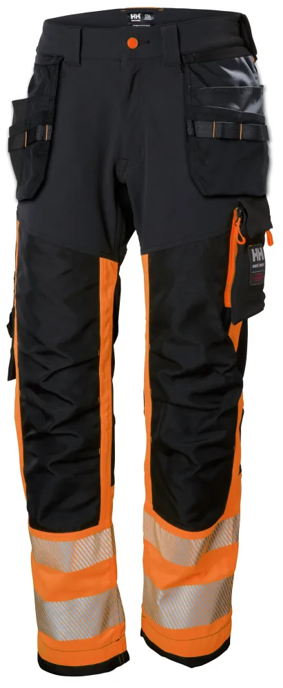 Helly Hansen Workwear ICU 77471-269 Arbetsbyxa varsel, klass 1, orange D108