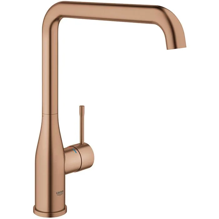 Grohe Essence Köksblandare 1-grepp, L-pip Brushed Cool Sunrise - Bild 2