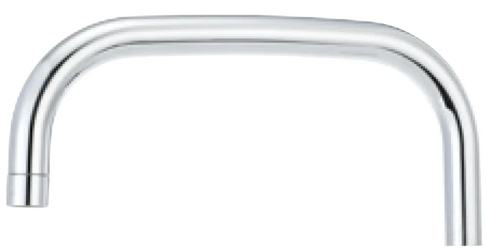FM Mattsson 5861-2000 Utloppspip vägghängd, svängbar