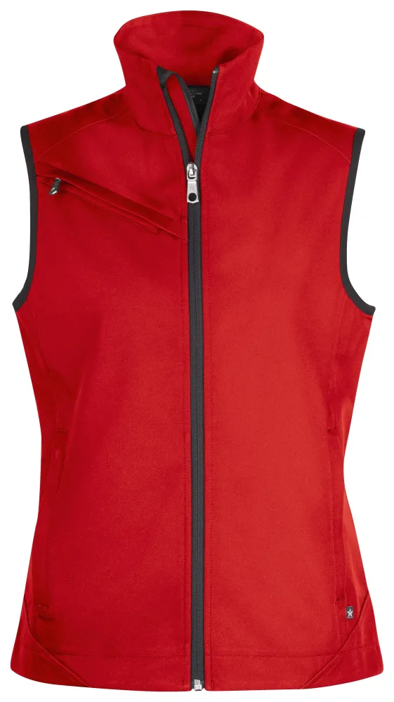 Texstar WV79199000160 Softshellväst svart Svart