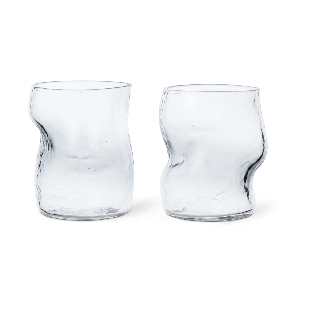 Dimple glas 27 cl 2-pack, Clear