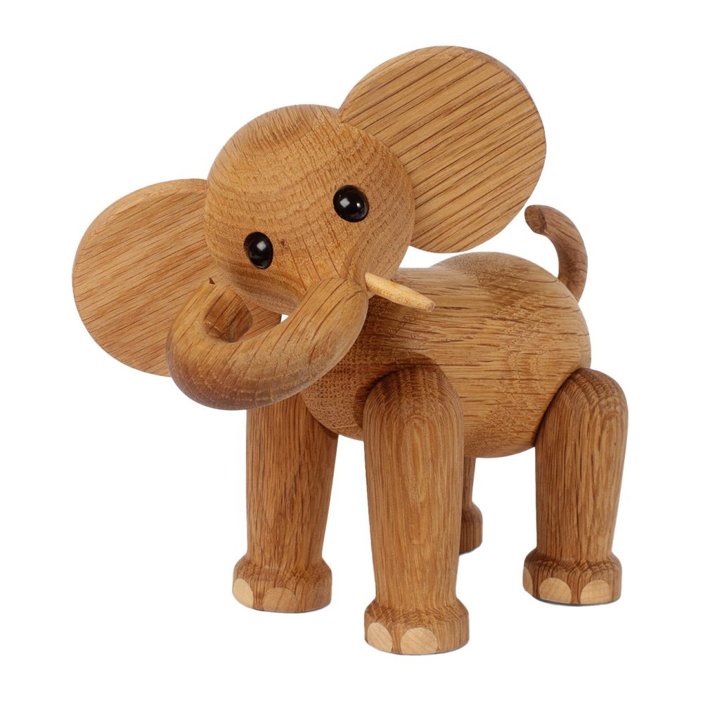 Ollie elefant dekoration, Ek-lönn