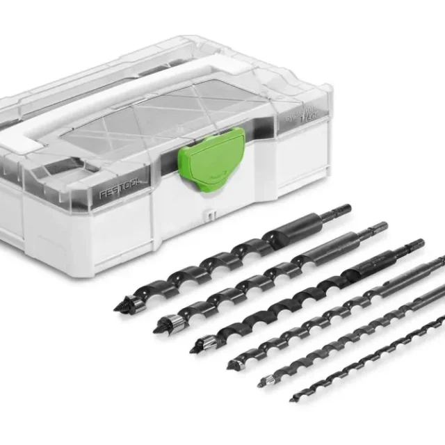 Festool SB CE/6-Set Borrset träspiralborrset i 6 delar