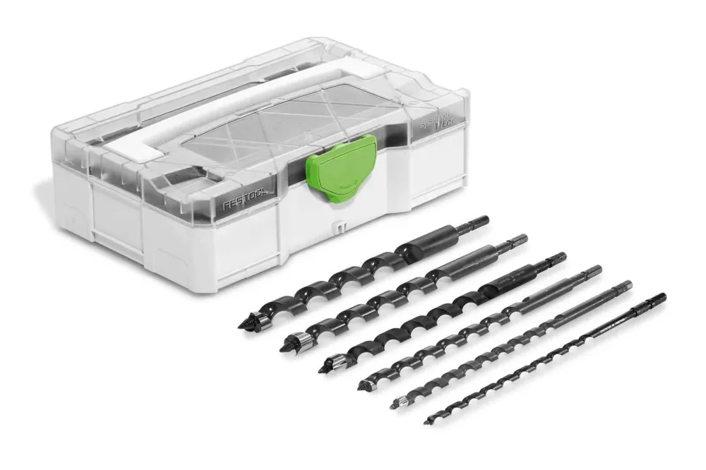 Festool SB CE/6-Set Borrset träspiralborrset i 6 delar