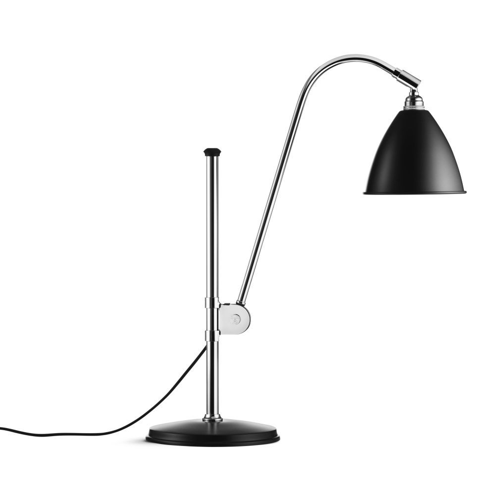 Bestlite BL1 bordslampa, svart-krom