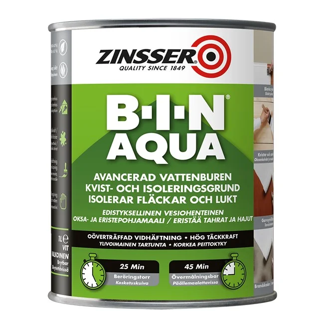 BIN Aqua Kvist & Spärrgrundning 10L