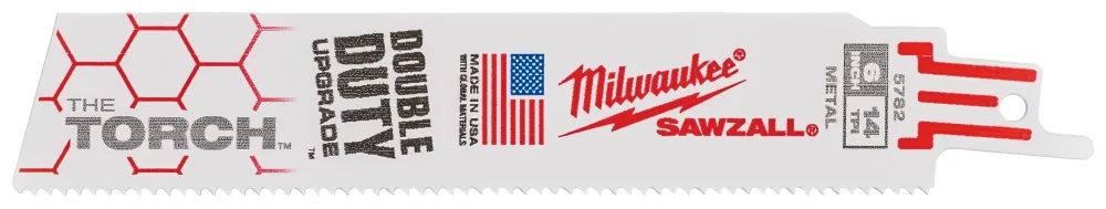 Milwaukee TORCH Tigersågblad 18T, 5-pack 300 mm