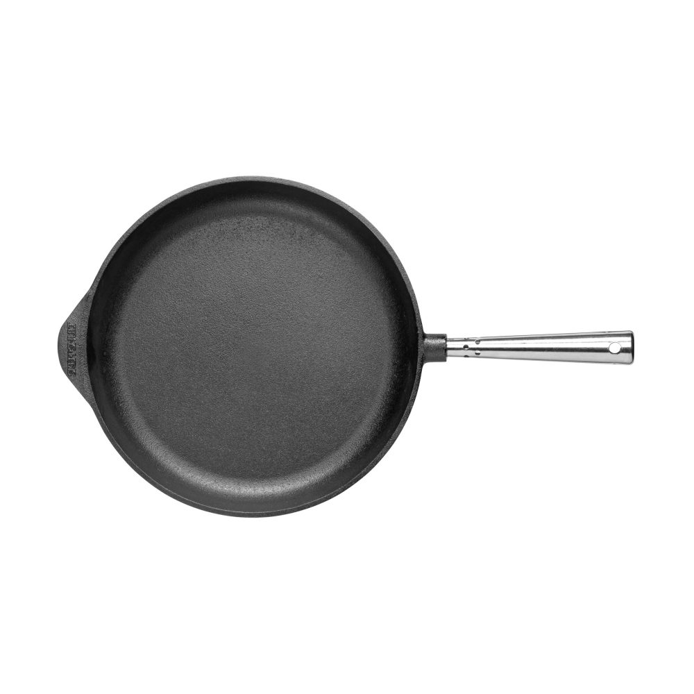 Skeppshult stekpanna rak kant med stålhandtag, 28 cm