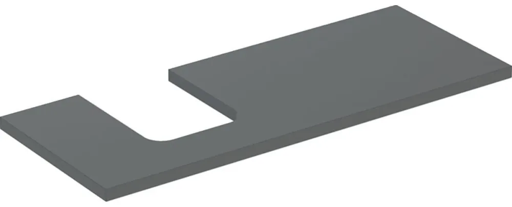 Geberit ONE 505.295.00.3 Bänkskiva 120 cm Lava - Bild 2