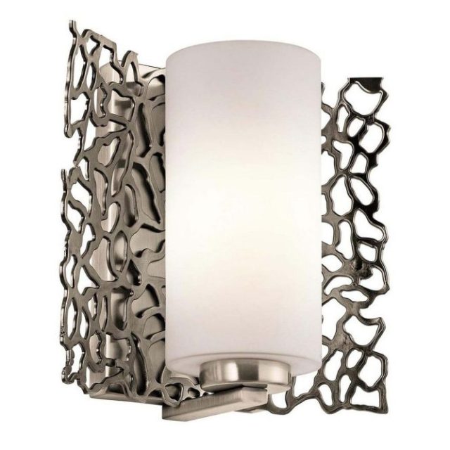 Vägglampa Kichler Silver Coral