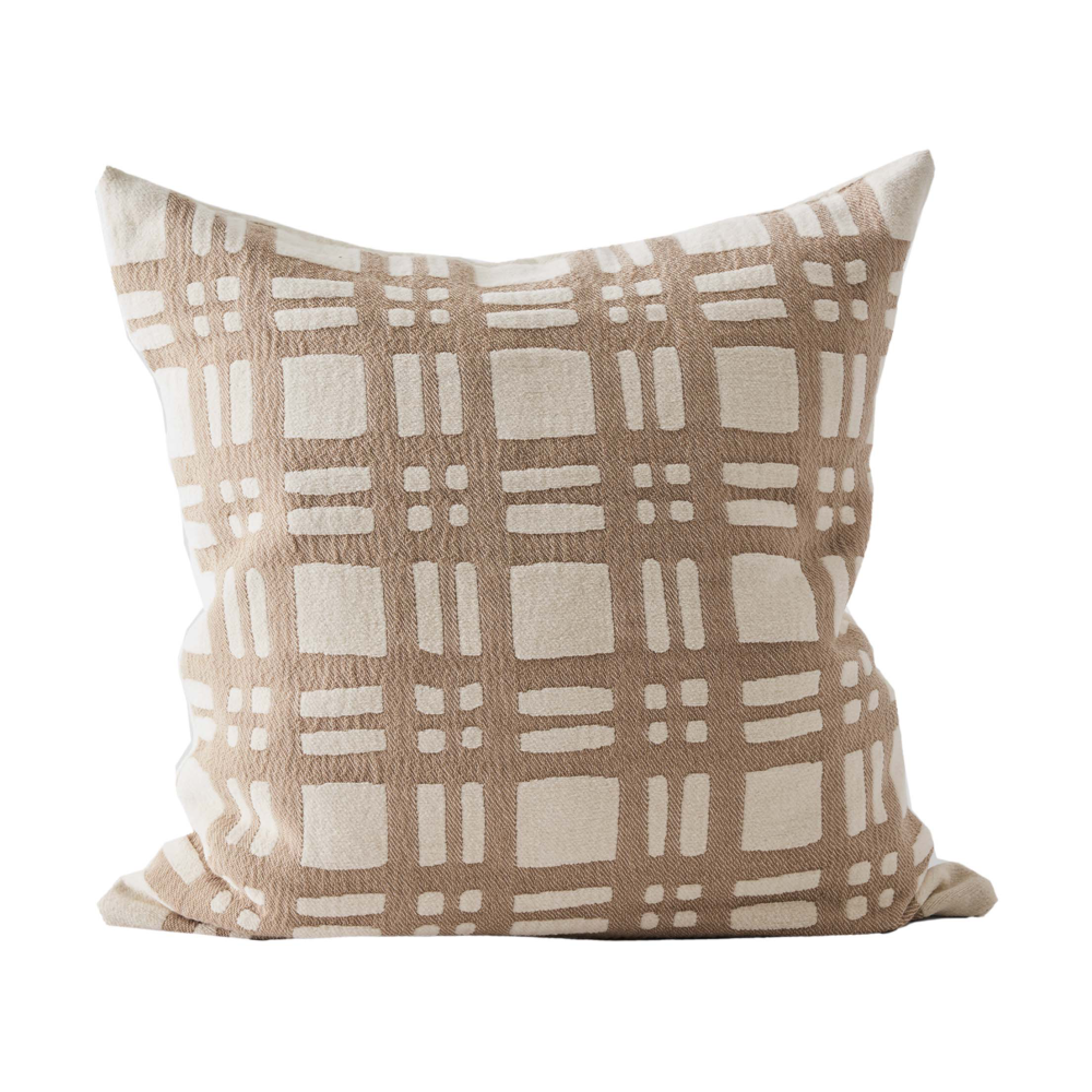 Camille kuddfodral 50x50 cm, Beige