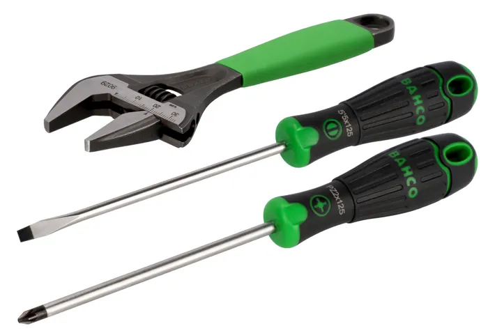 BAHCO 9029-XE. SKIFTNYCKEL + SKRUVMEJSEL PZ2 + SPÅR 5,5MM
