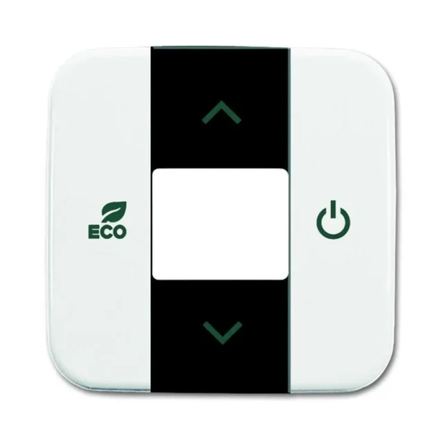 ABB Jussi 6220-0-0211 Centrumplatta vit
