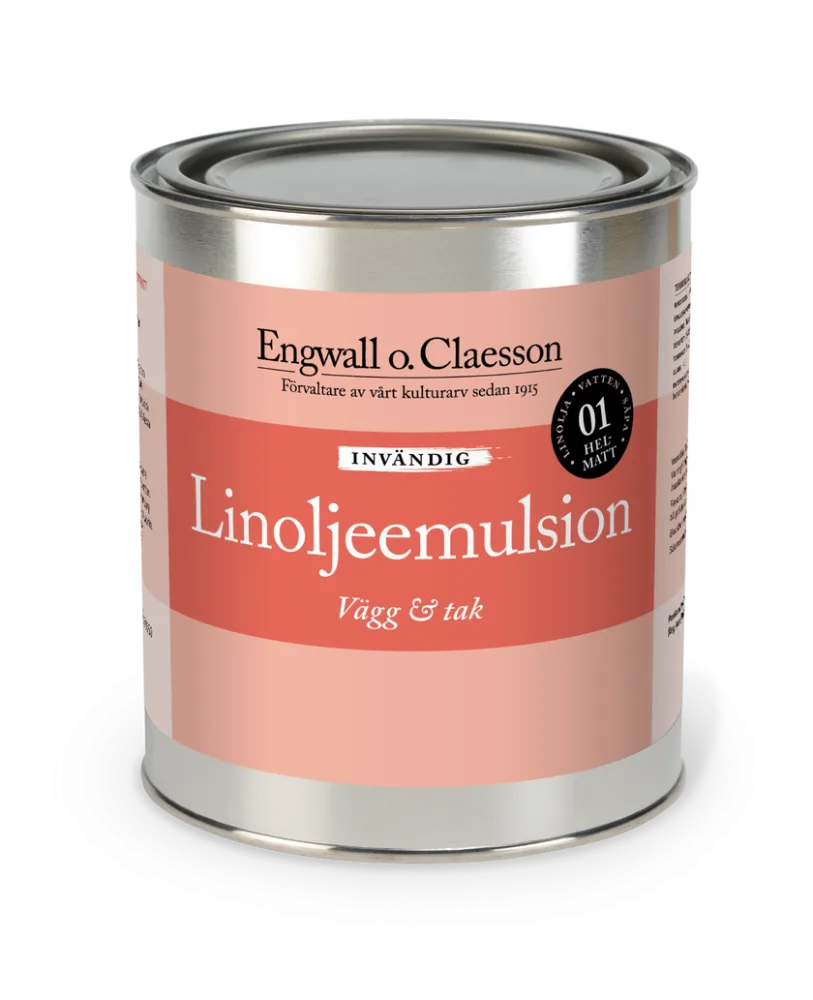 Emulsionsfärg invändig 1 L Vit