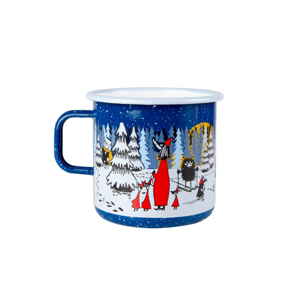 Winter forest emaljmugg, 8 dl