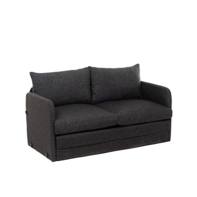 2-sits bäddsoffa Rubby (148 x 70 x 66 cm) Mörkgrå