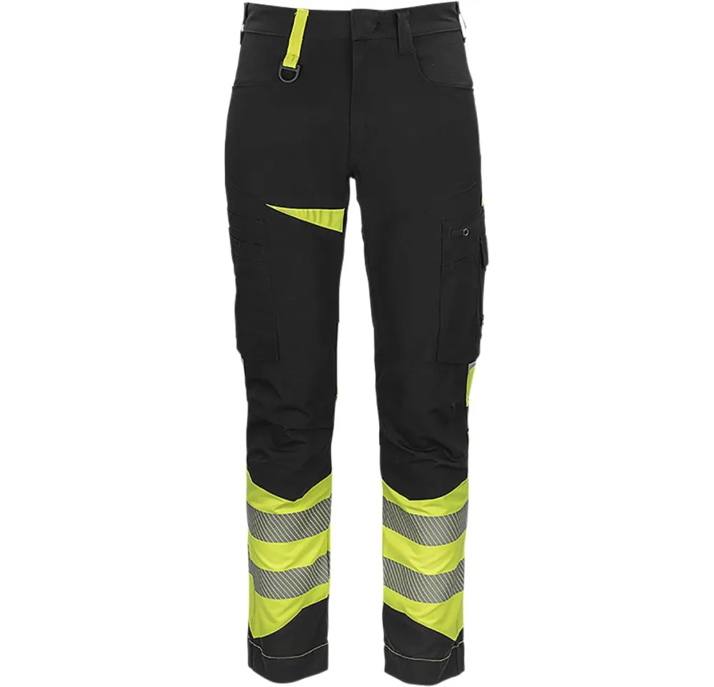 Texstar FP47120991710 Arbetsbyxa Hi-Vis gul/svart Hi-Vis gul/svart - Bild 2