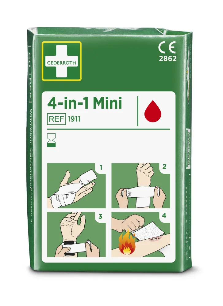 Cederroth 1911 4-i-1 Mini Blodstoppare