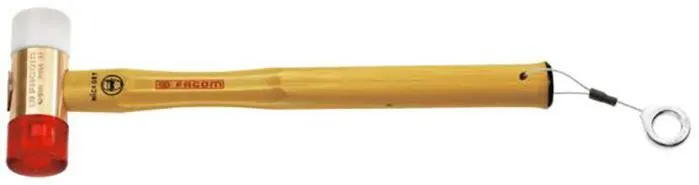 Facom 208A.40CBASLS Hammare med utbytbara slag D: 40 mm, 640 , stålkropp - Bild 2