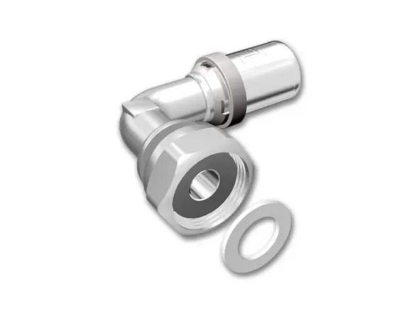 LK Systems PressPex 1876546 Vinkelkoppling 90°, lekande mutter 20 mm x G20 - Bild 2
