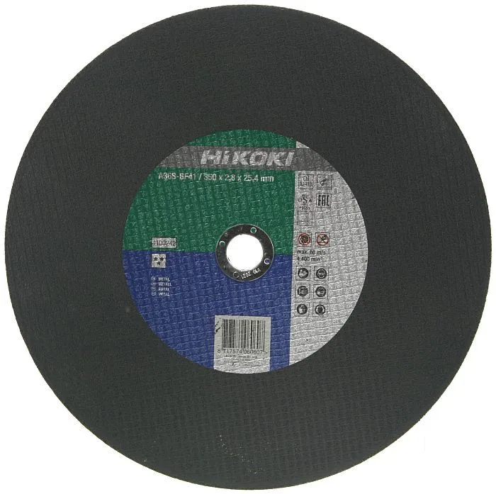 HiKOKI A36S-8F31 Kap-& gersågskiva 350 x 2,8 x 25,4 mm