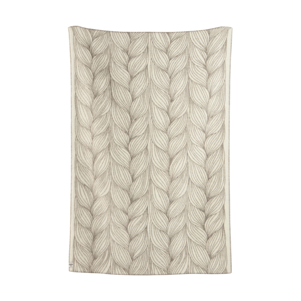 Naturpledd filt 135x200 cm, Flette