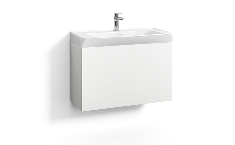 TVÄTTSTÄLLSSKÅP SVEDBERGS SKAPA VIT 1LÅD 80X35X50CM