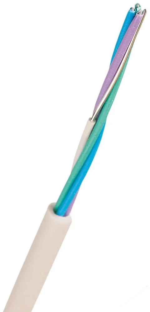 Nexans EQQXB EASY Telekabel 1 m, vit 4x2x0.5 mm