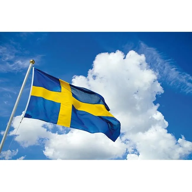 UniGraphics 7604100 Flagga svensk 200 x 120 cm
