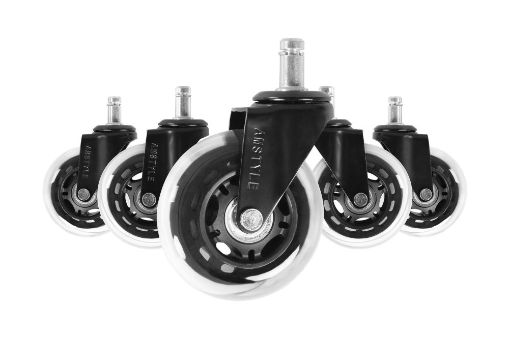 Izic Hjul till Kontorsstol 5-pack