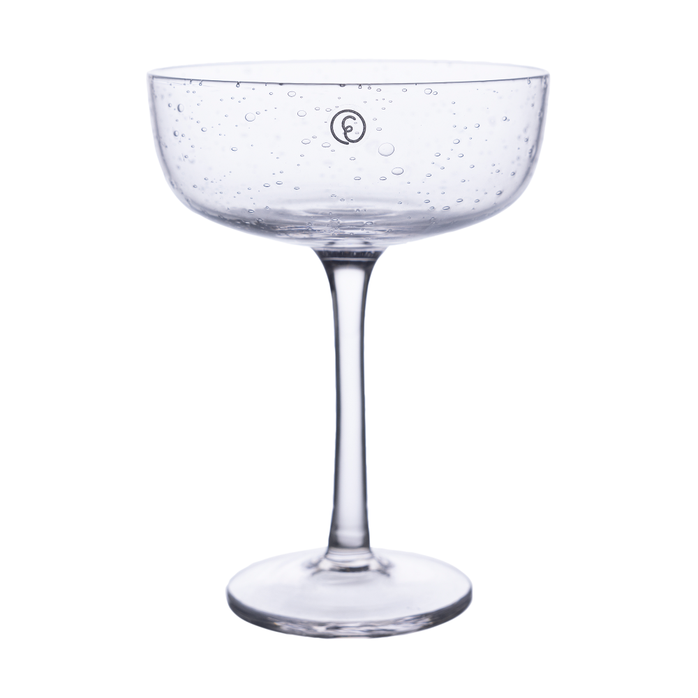 Ernst coupeglas bubbligt glas 20 cl 2-pack, Klar