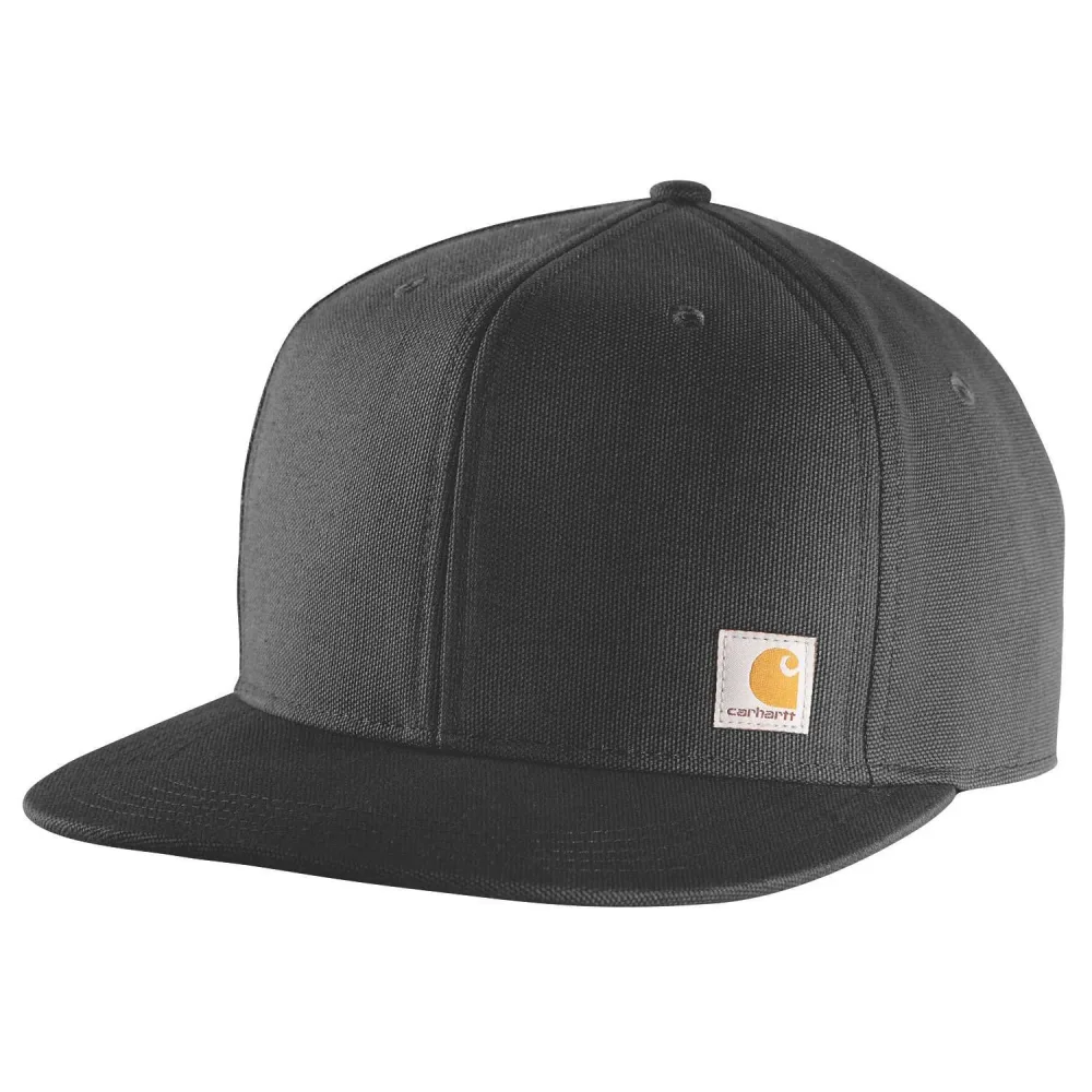 Carhartt Firm Duck Flat Brim Cap Keps Svart