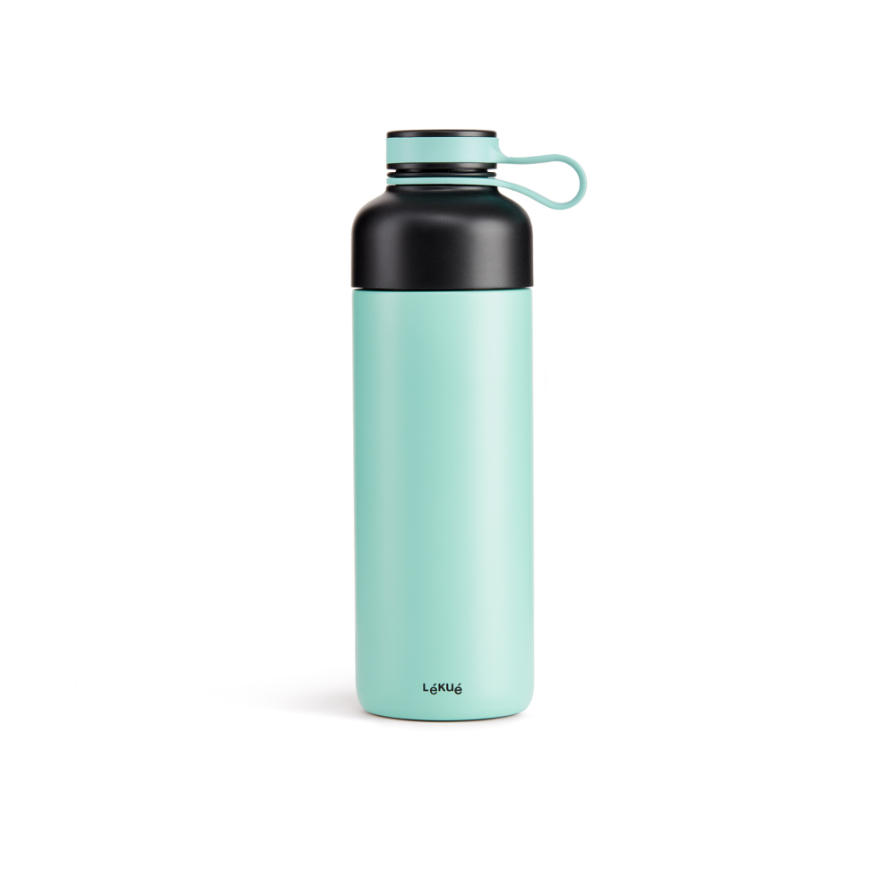 Lékué To Go isolerad flaska 0,5 L, Turkos
