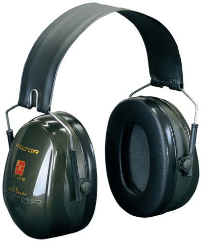 HÖRSELSKYDD OPTIME 2F VIKBAR H520F-409-GQ 3M PELTOR